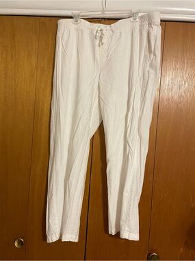Women's Wide Leg Pants in White